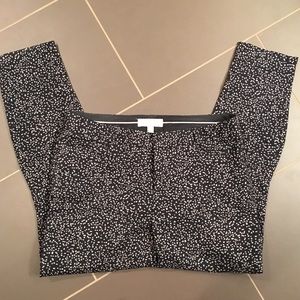 Sloan Banana Republic Pants Black w/tan size 6
